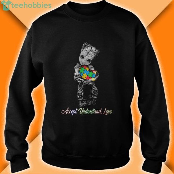 baby groot hug autism heart accept understand love shirt 4 600x600px Baby Groot Hug Autism Heart Accept Understand Love Shirt