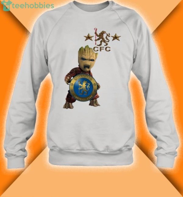 baby groot hug chelsea logo final 2022 uefa champions shirt 3 600x645px Baby Groot Hug Chelsea Logo Final 2022 Uefa Champions Shirt