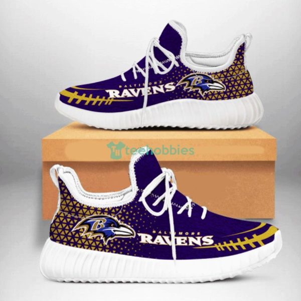 Baltimore Ravens Sneakers Reze Shoes For Fans Product Photo 2