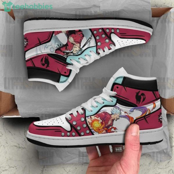 Ban The Seven Deadly Sins Anime Air Jordan Hightop Shoes Product Photo 2