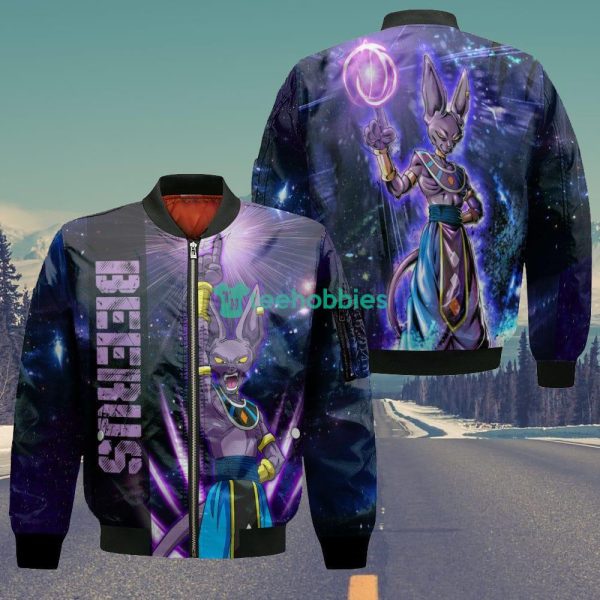 Beerus Sama All Over Printed 3D Shirt Dragon Ball Anime Fans Product Photo 4