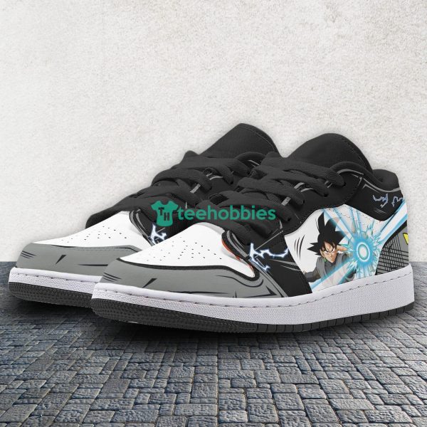 Black Goku Custom Dragon Ball Anime Air Jordan Low Top Shoesproduct photo 3