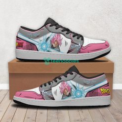 Black Goku Custom Super Saiyan Rose Dragon Ball Anime Air Jordan Low Top Shoesproduct photo 5