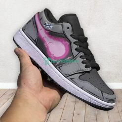 Black Goku Super Saiyan Rose Custom Dragon Ball Anime Air Jordan Low Top Shoes Product Photo 2