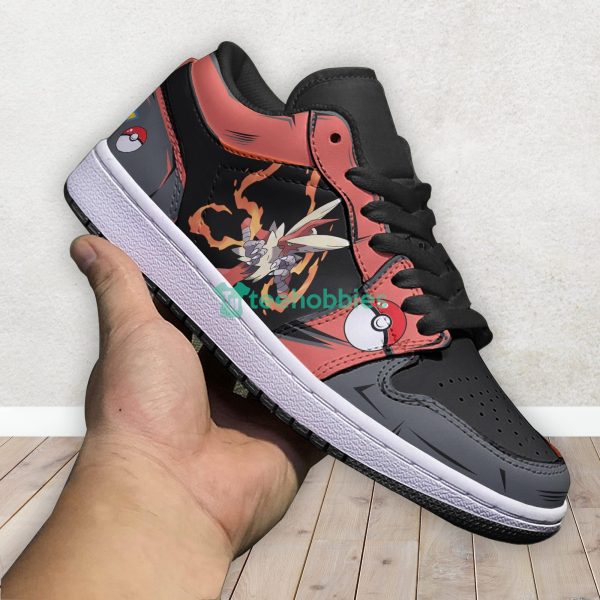 Blaziken Pokemon Anime Custom Air Jordan Low Top Shoes Product Photo 4