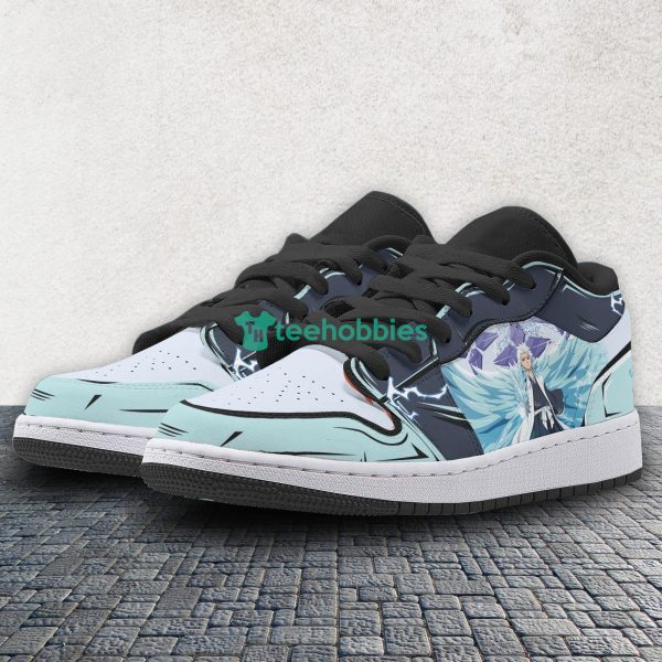 Bleach Toshiro Hitsugaya Custom Anime Air Jordan Low Top Shoesproduct photo 2
