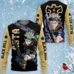 Bleachack Bull Asta All Over Printed 3D Shirt Bleachack Clover Anime Fans Product Photo 2
