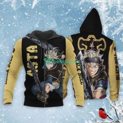 Bleachack Bull Asta All Over Printed 3D Shirt Bleachack Clover Anime Fans Product Photo 1