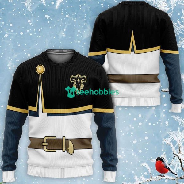 Bleachack Bull Asta Costume All Over Printed 3D Shirt Bleachack Clover Anime Fans Product Photo 2