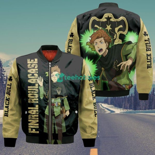Bleachack Bull Finral Roulacase All Over Printed 3D Shirt Bleachack Clover Anime Fans Product Photo 4