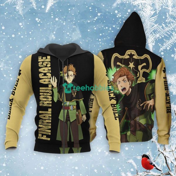 Bleachack Bull Finral Roulacase All Over Printed 3D Shirt Bleachack Clover Anime Fans Product Photo 1