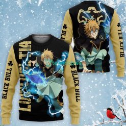 Bleachack Bull Luck Voltia All Over Printed 3D Shirt Bleachack Clover Anime Fans Product Photo 2