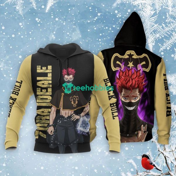 Bleachack Bull Zora Ideale All Over Printed 3D Shirt Bleachack Clover Anime Fans Product Photo 3