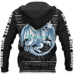 Bleachue-Eyes White Dragon All Over Printed 3D Shirt Custom Yugioh Anime Fans Product Photo 5