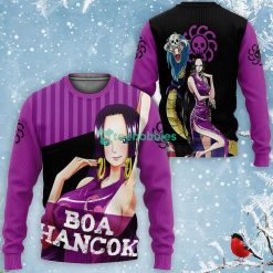 Boa Hancok All Over Printed 3D Shirt One Piece Anime Fans Product Photo 2