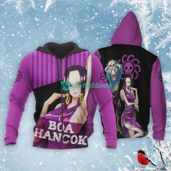 Boa Hancok All Over Printed 3D Shirt One Piece Anime Fans Product Photo 1