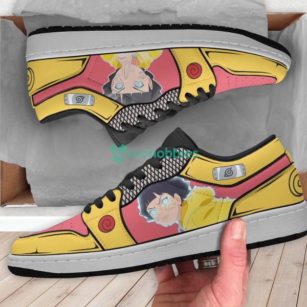 Boruto Himawari Uzumaki Anime Custom Air Jordan Low Top Shoesproduct photo 3
