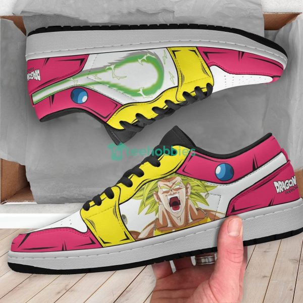 Broly Custom Dragon Ball Anime Air Jordan Low Top Shoesproduct photo 3