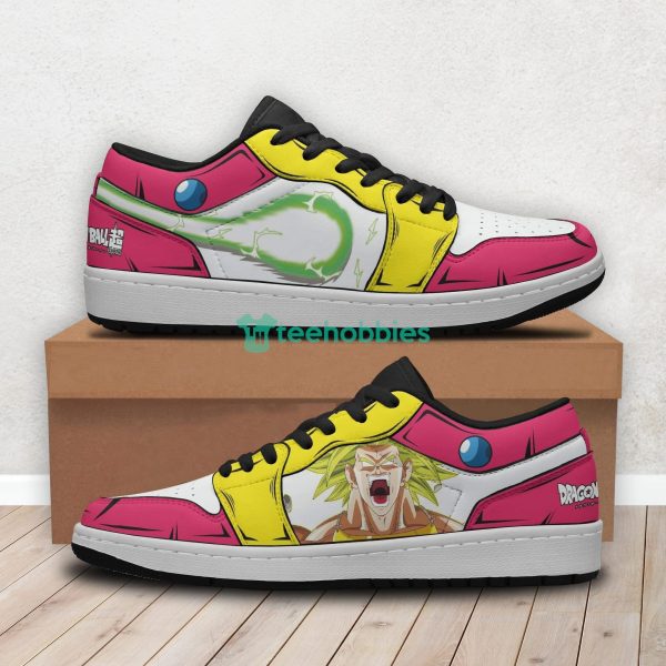 Broly Custom Dragon Ball Anime Air Jordan Low Top Shoesproduct photo 4