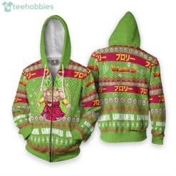 Broly Custom Dragon Ball Anime Fans Ugly Christmas Sweater Hoodie Product Photo 2
