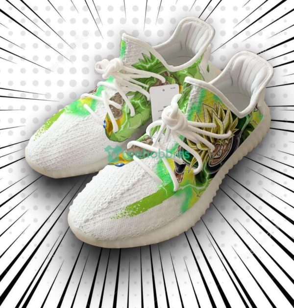 Broly Custom Dragon Ball Anime Yeezy Shoes For Fans Product Photo 1