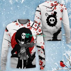 Brook All Over Printed 3D Shirt Custom Japan Style One Piece Anime Fans Product Photo 2