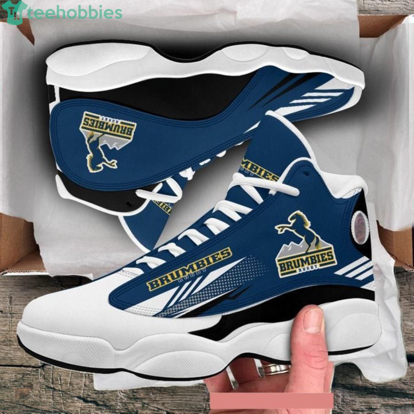 Brumbies Rugby Team Air Jordan 13 Sneaker Shoes Product Photo 4 Brumbies Rugby Team Air Jordan 13 Sneaker Shoes Product Photo 4