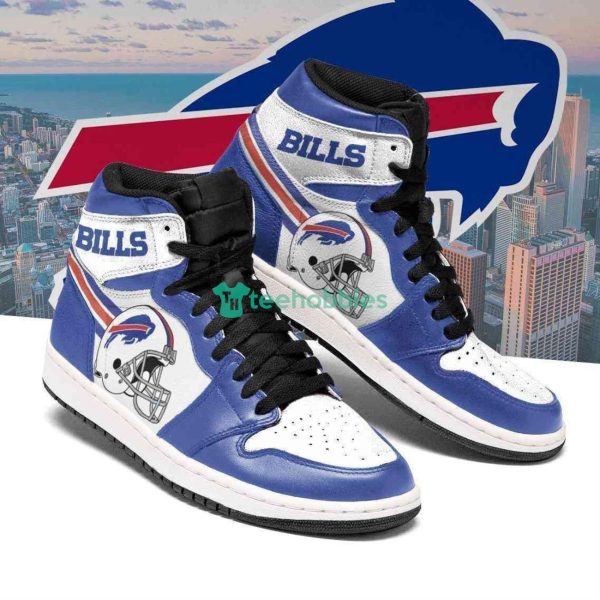 Buffalo Bills Fans Air Jordan Hightop Shoes Product Photo 1