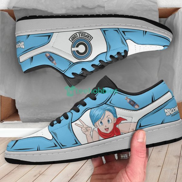Bulma Custom Dragon Ball Anime Air Jordan Low Top Shoesproduct photo 3