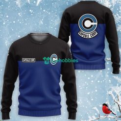 Capsule Corp Lover Costume Of Dragon BallAll Over Printed 3D Shirt Product Photo 2