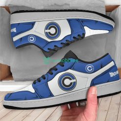 Capsule Corporation Dragon Ball Z Anime Air Jordan Low Top Shoesproduct photo 3