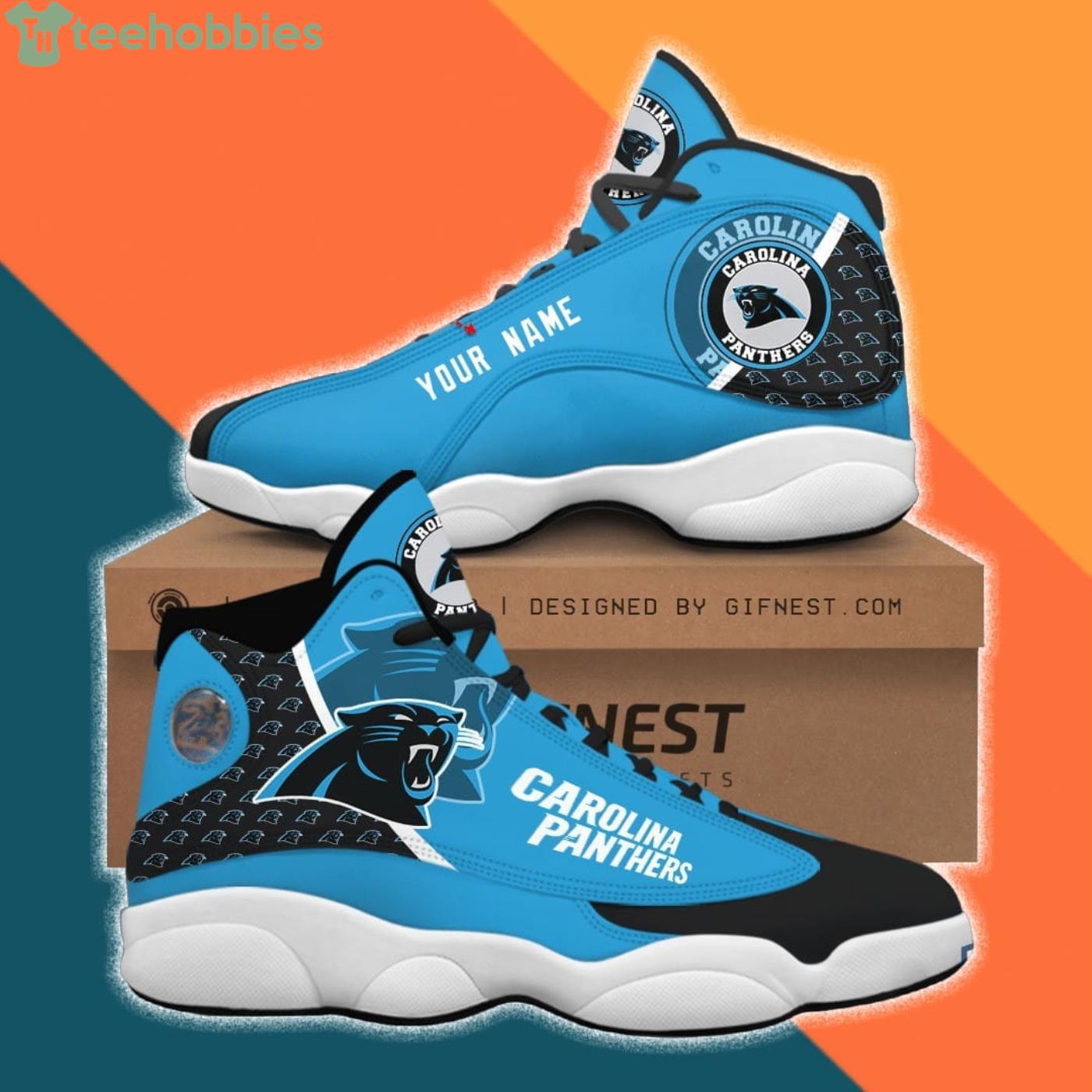 Carolina store panthers sneakers