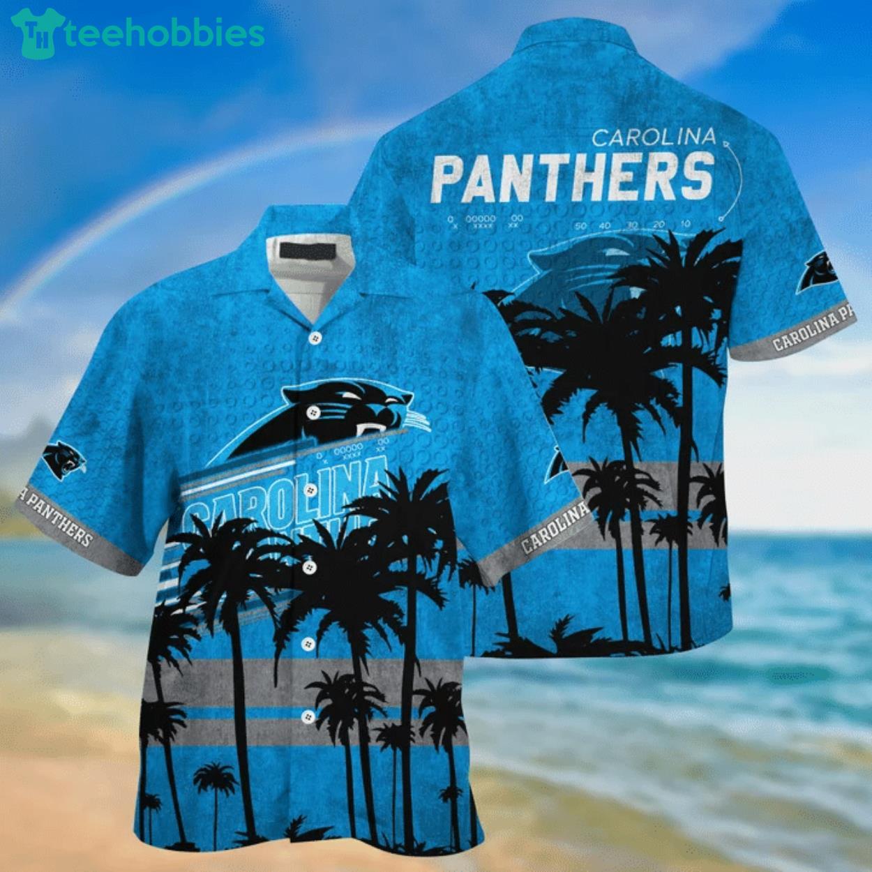 Carolina Panthers Hawaiian Shirt Product Photo 1
