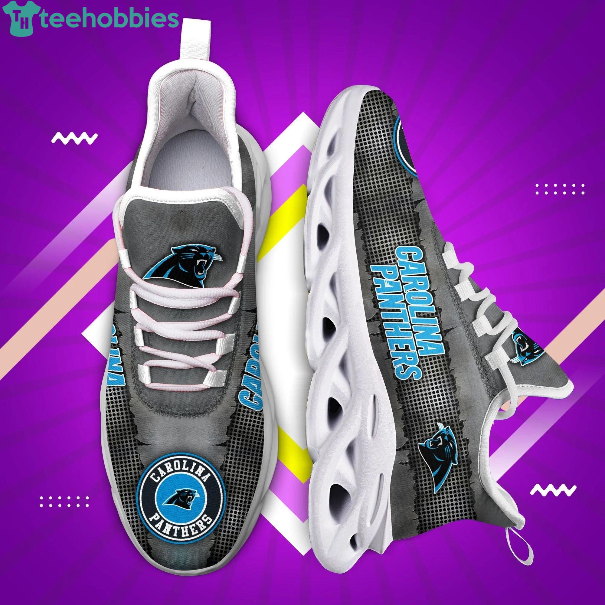 Carolina Panthers Team Max Soul Sneaker Running Shoes image Carolina Panthers Team Max Soul Sneaker Running Shoes Product Photo 2