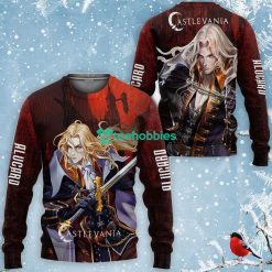 Castlevania Alucard All Over Printed 3D Shirt Anime Fans Merch Stores Product Photo 2