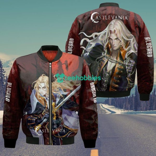 Castlevania Alucard All Over Printed 3D Shirt Anime Fans Merch Stores Product Photo 4