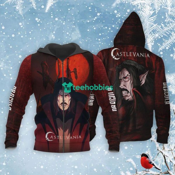 Castlevania Dracula All Over Printed 3D Shirt Best Gift Anime Fans Product Photo 1
