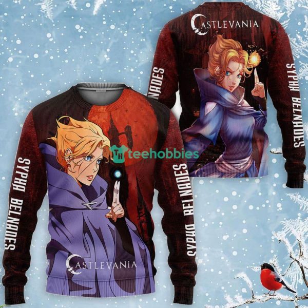 Castlevania Sypha Belnades All Over Printed 3D Shirt Anime Fans Product Photo 2