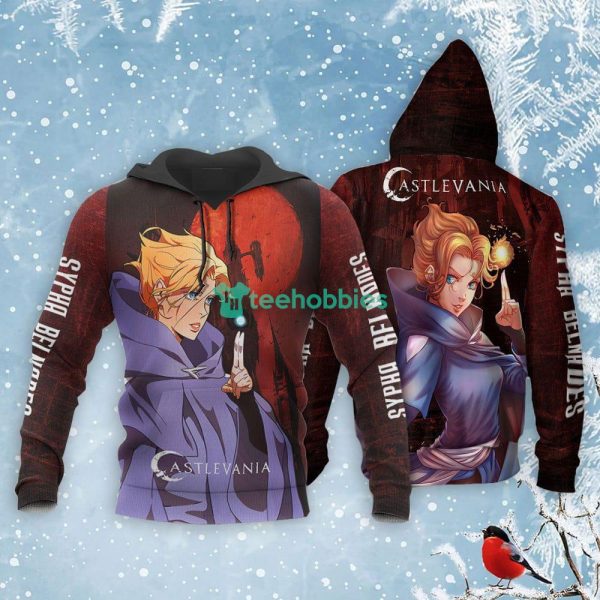 Castlevania Sypha Belnades All Over Printed 3D Shirt Anime Fans Product Photo 3