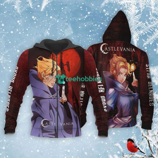Castlevania Sypha Belnades All Over Printed 3D Shirt Anime Fans Product Photo 1