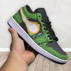 Cell Custom Dragon Ball Anime Air Jordan Low Top Shoesproduct photo 2