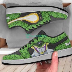 Cell Custom Dragon Ball Anime Air Jordan Low Top Shoesproduct photo 3