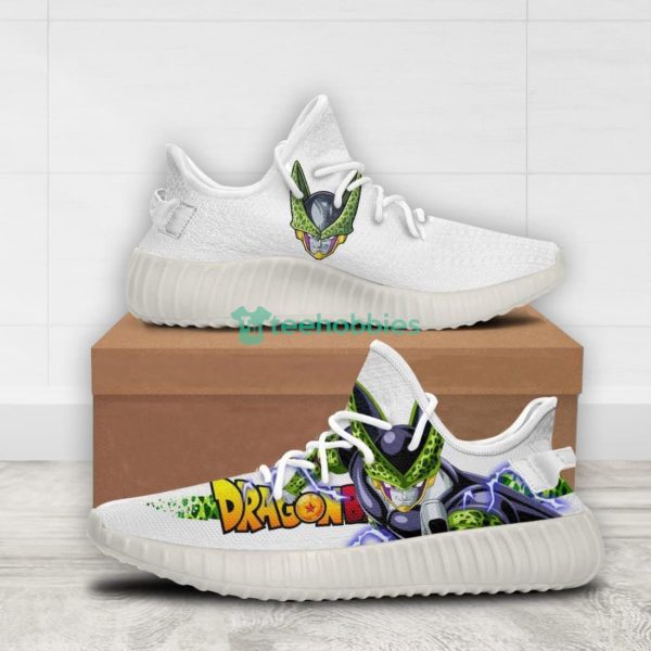 Cell Custom Dragon Ball Anime Yeezy Shoes For Fans Product Photo 2