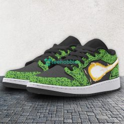 Cell Custom Dragon Ball Z Anime Air Jordan Low Top Shoes Product Photo 2