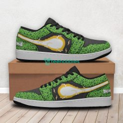 Cell Custom Dragon Ball Z Anime Air Jordan Low Top Shoes Product Photo 1