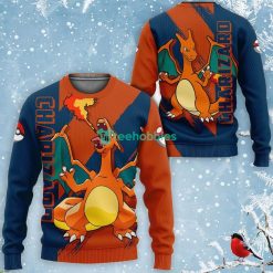 Charizard All Over Printed 3D Shirt Custom Pokemon Anime Fans Product Photo 3