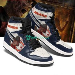 Chicago Bears team Fans Air Jordan Hightop Shoes Product Photo 1