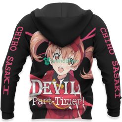 Chiho Sasaki All Over Printed 3D Shirt The Devil is a Part-Timer Custom Anime Fans Product Photo 5