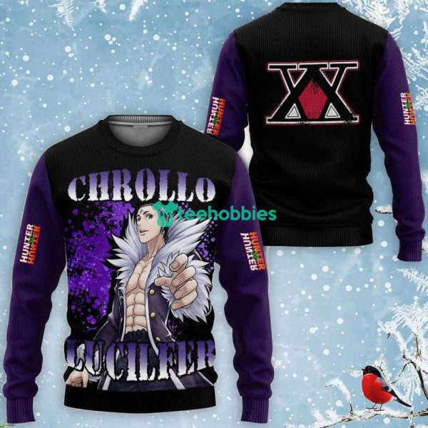 Chrollo Lucilfer All Over Printed 3D Shirt Custom Anime Fans Hunter And Hunter Product Photo 2