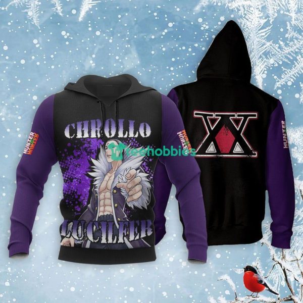 Chrollo Lucilfer All Over Printed 3D Shirt Custom Anime Fans Hunter And Hunter Product Photo 3